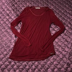 Sheer Long Sleeve size Large